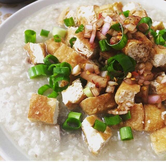Congee with Tofu