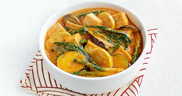 Fried Tofu Kare Kare